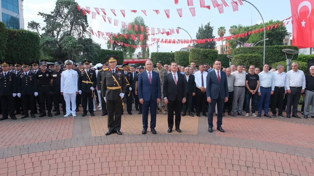 30 Ağustos Zafer Bayramı'nın 102. yıl dönümü Dörtyol ilçemizde coşkuyla kutlandı