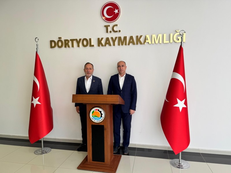 Dörtyol Kaymakamımız Ümit Altay’dan Veda Ziyaretleri