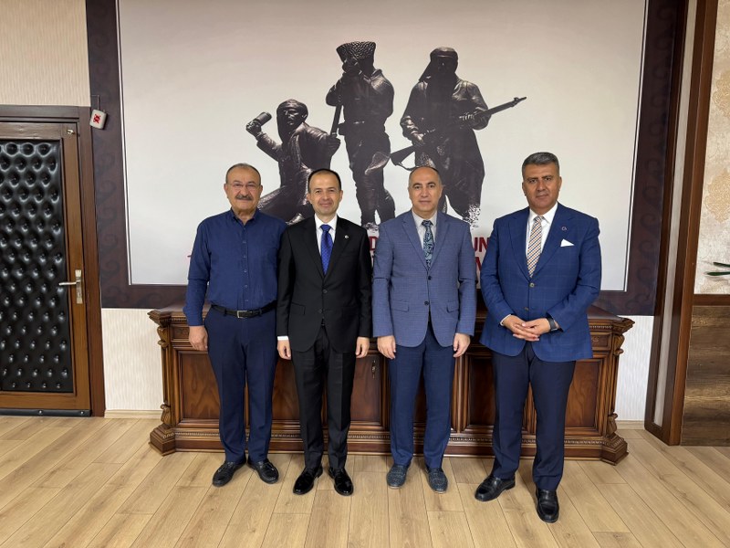  Kaymakamımız Ümit Altay’a Ziyaret