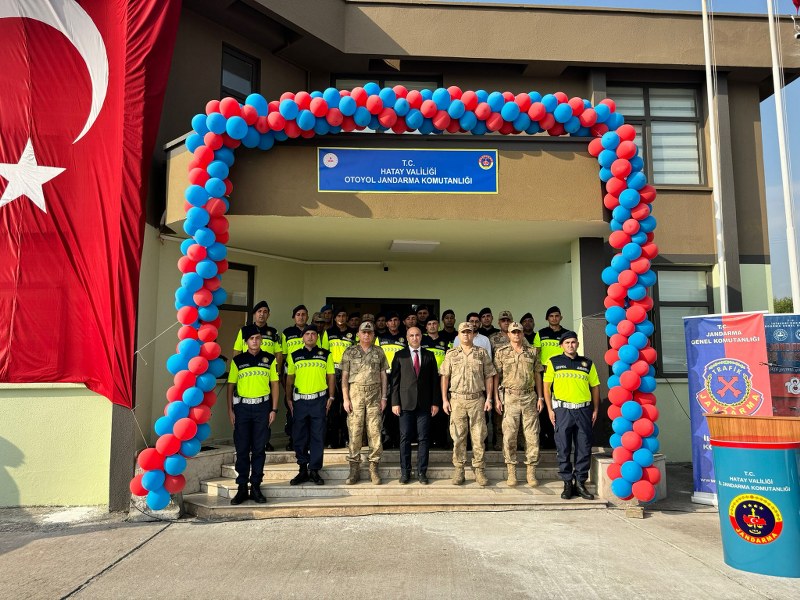 Dörtyol 'da Otoyol Jandarma Komutanlığı Açıldı