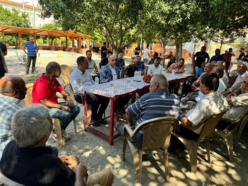 Kaymakam Altay, Numune Evler Mahallesinde Halkla Buluşma Toplantısı Gerçekleştirdi. 